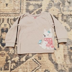 Girls fleece top